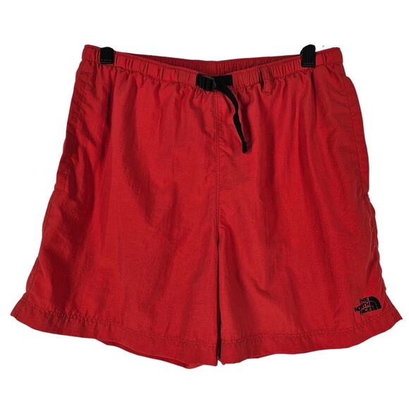 THE NORTH FACE WOMEN'S RED NYLON SHORTS WITH MESH LINING SIZE SMALL - Picture 1 of 11